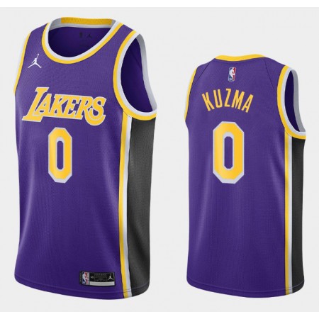 Maglia Los Angeles Lakers Kyle Kuzma 0 2020-21 Jordan Brand Statement Edition Swingman - Uomo